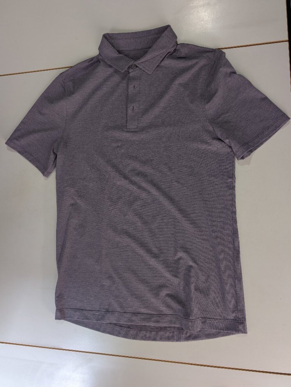 Lululemon Evolution Polo XS Heather Purple